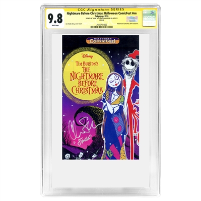 Chris Sarandon Autographed 2016 Nightmare Before Christmas: Halloween ComicFest #nn CGC SS 9.8