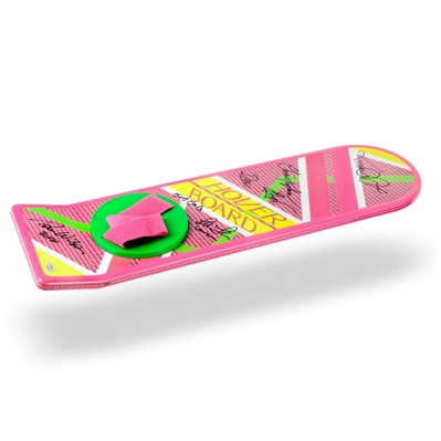 Michael J. Fox, Christopher Lloyd, Thomas Wilson, Lea Thompson, Bob Gale Autographed Back to the Future Part II 1:1 Scale Prop Replica Hoverboard - SOLD OUT!