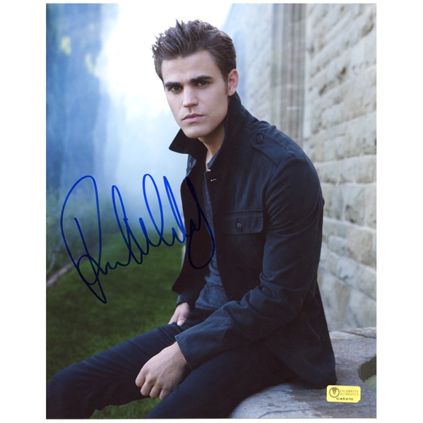 Paul Wesley Autographed 8×10 Stefan Salvatore Photo