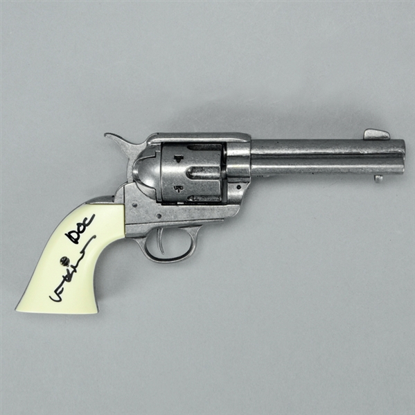 Val Kilmer Autographed Tombstone Doc Holiday Quick Draw Revolver with Doc Inscription