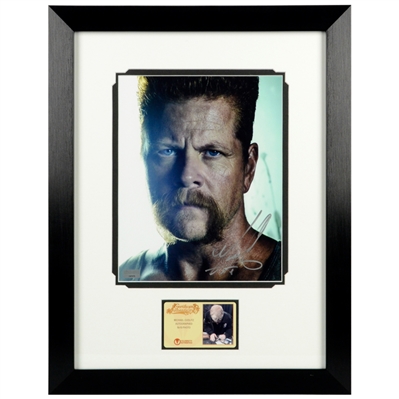 Michael Cudlitz Autographed The Walking Dead Abraham 8x10 Framed Photo