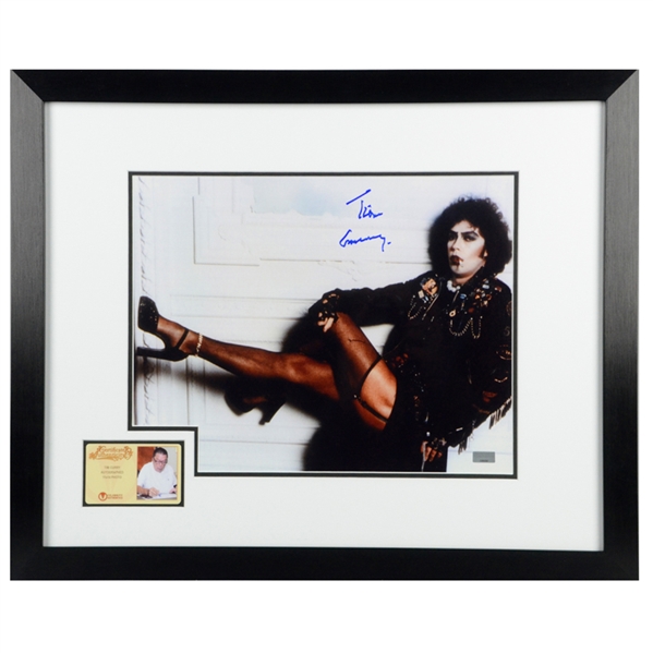 Tim Curry Autographed The Rocky Horror Picture Show Dr. Frank-n-Furter 11x14 Framed Photo