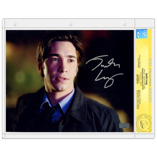 Justin Long Autographed Drag Me to Hell Clay 8x10 Photo * CGC Signature Series