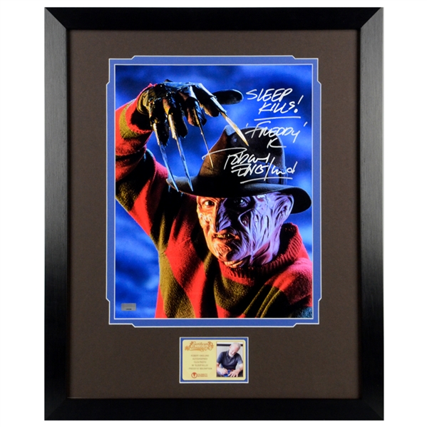 Robert Englund Autographed Freddy Krueger 11x14 Framed Photo