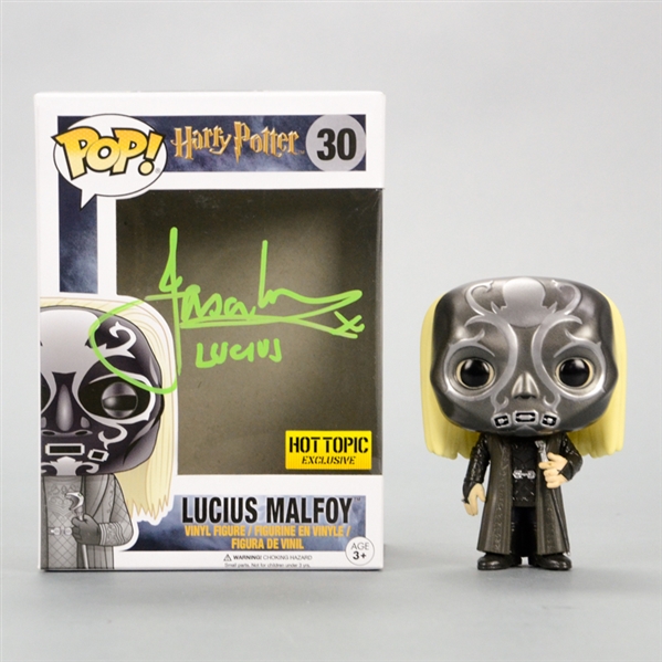 Jason Isaacs Autographed Harry Potter Lucius Malfoy POP Vinyl Figure #30