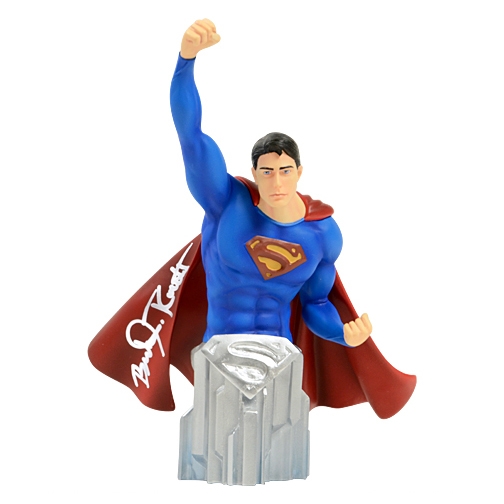 Brandon Routh Autographed Superman Returns In Flight Bust