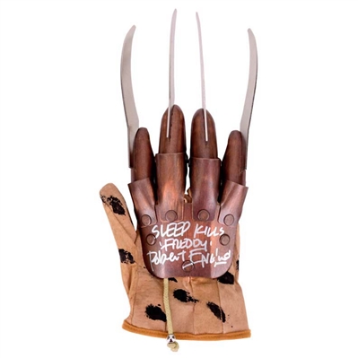 Lot Detail - Robert Englund Autographed Freddy Krueger Glove with ...