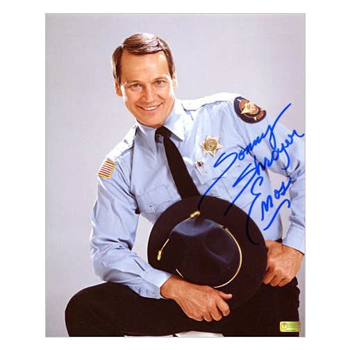 Sonny Shroyer Autographed The Dukes of Hazzard Deputy Sheriff Enos 8x10 Photo