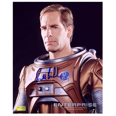 Scott Bakula Autographed Star Trek Enterprise Captain Archer 8x10 Portrait Photo