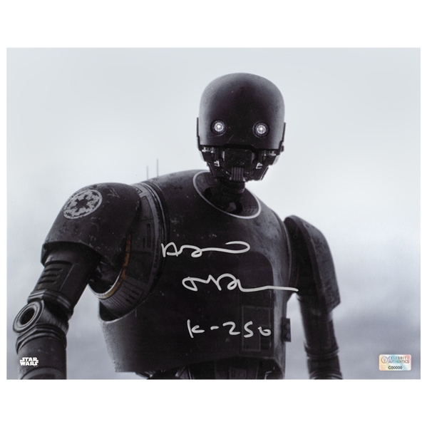 Alan Tudyk Autographed Star Wars: Rogue One K-2SO 8×10 Photo