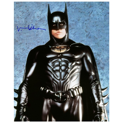 Val Kilmer Autographed Batman Forever Caped Crusader 16×20 Photo