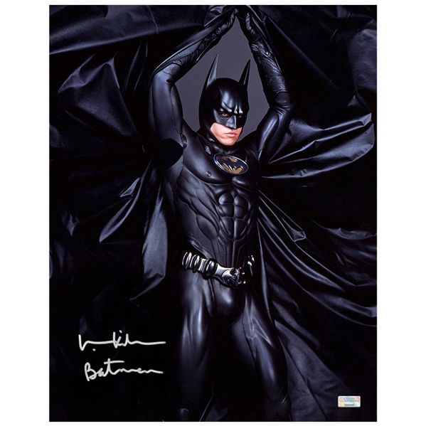 Val Kilmer Autographed Batman Forever 11x14 Studio Photo