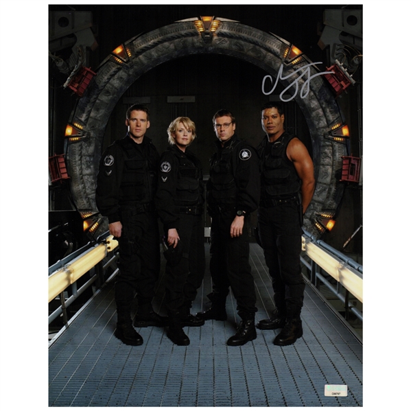 Christopher Judge Autographed Stargate SG-1 11x14 Group Photo