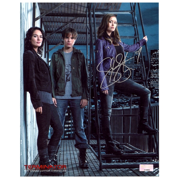 Summer Glau Autographed Terminator: The Sarah Connor Chronicles 8x10 Photo