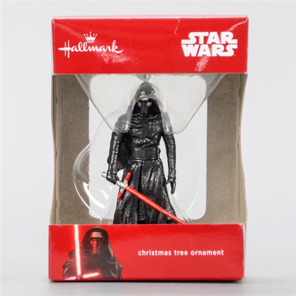 Adam Driver Autographed Star Wars Christmas Ornament