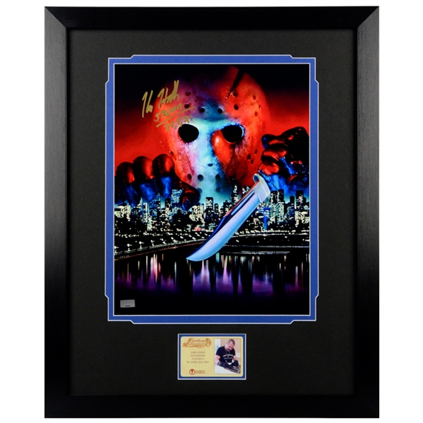 Kane Hodder Autographed Friday the 13th Part VIII: Jason Takes Manhattan 11x14 Framed Photo
