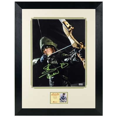 Stephen Amell Autographed Arrow 11x14 Framed Photo