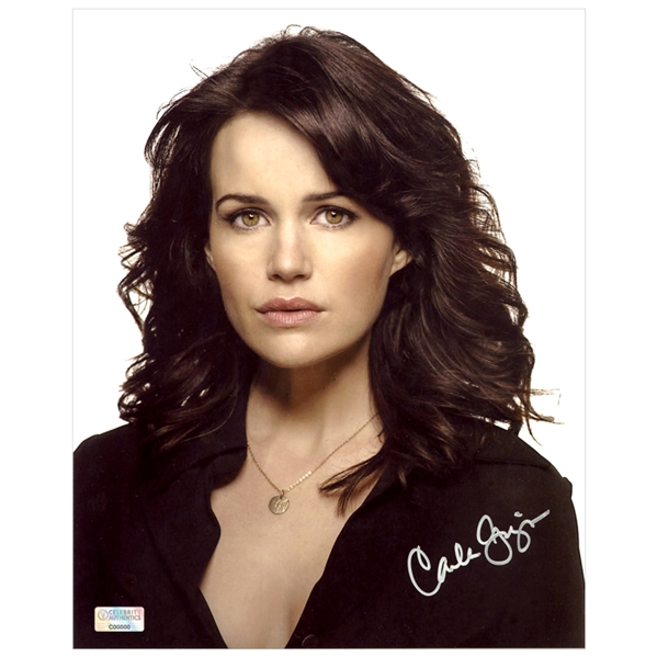 Carla Gugino Autographed 8×10 Portrait Photo