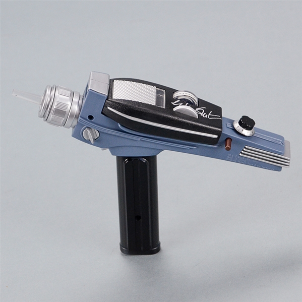 William Shatner Autographed Star Trek: The Original Series Prop Replica Phaser