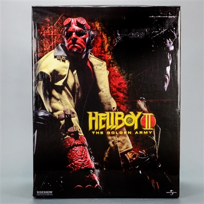 Ron Perlman Autographed Hellboy II The Golden Army Sideshow Premium Format Statue