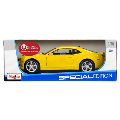 Megan Fox Autographed Transformers Bumblebee 1:18 Scale Die-Cast 2010 Chevy Camaro SS RS Special Edition