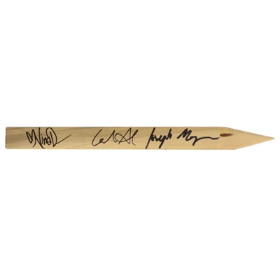 Paul Wesley, Nina Dobrev, Ian Somerhalder and Cast Autographed Vampire Diaries Wooden Stake