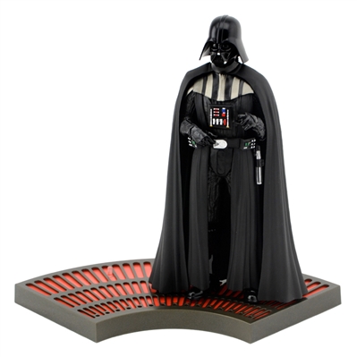 David Prowse Autographed Kotobukiya Star Wars A New Hope Darth Vader Statue with 'Darth Vader' Inscription