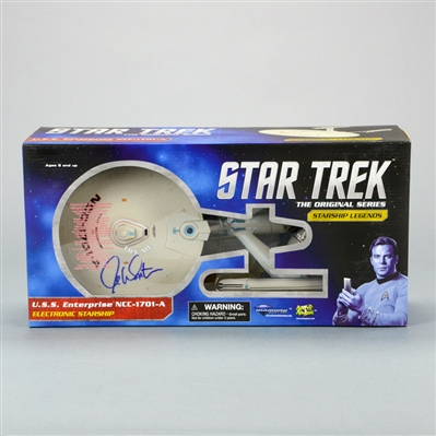 William Shatner Autographed Star Trek U.S.S. Enterprise NCC-1701-A Electronic Starship