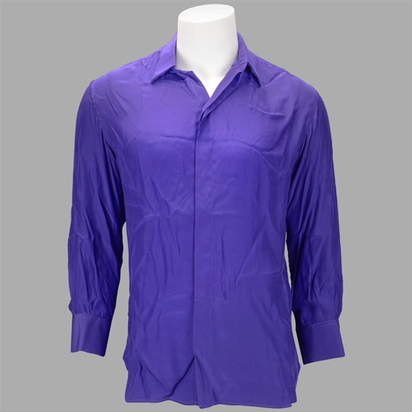 Al Pacino 2015 Danny Collins Screen Worn Dress Shirt with Al Pacino Signed Letter of Authenticity 