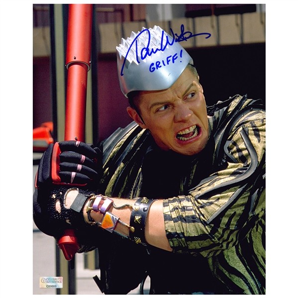 Thomas Wilson Autographed Back to the Future III Griff 8x10 Photo