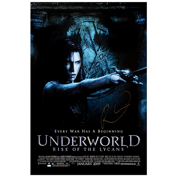 Rhona Mitra Autographed Underworld Rise of Lycans 27x40 Single Sided Movie Poster