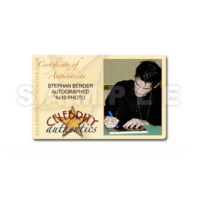 Stephan Bender Autographed Superman Returns Run 8x10 Photo