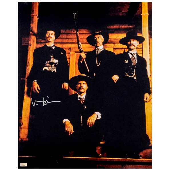 Val Kilmer Autographed Tombstone 16x20 Photo