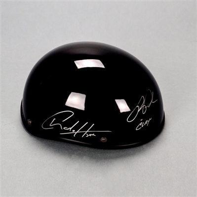 Charlie Hunnam, Ron Perlman, Theo Rossi Autographed Sons of Anarchy Voss Motorcycle Helmet with Inscriptions