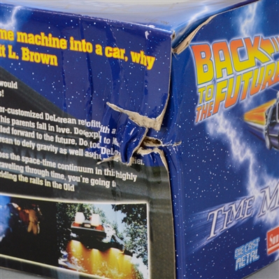 Michael J. Fox, Christopher Lloyd, Thomas Wilson, Lea Thompson, Claudia Wells and Bob Gale Autographed Back to the Future 1:18 Scale Die-Cast DeLorean