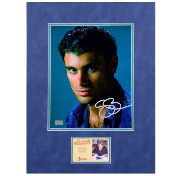 Steven Bauer Autographed Scarface Manny 8x10 Matted Photo