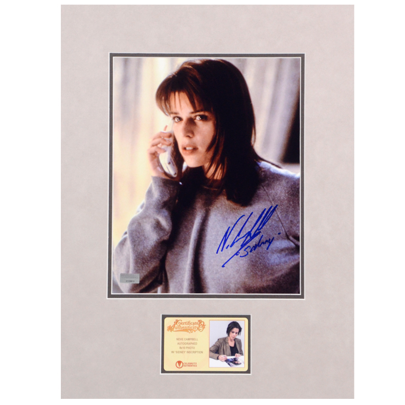 Lot Detail - Neve Campbell Autographed Scream Sidney Prescott 8x10 ...