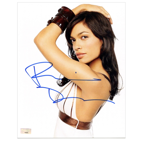 Rosario Dawson Autographed 8x10 Studio Photo
