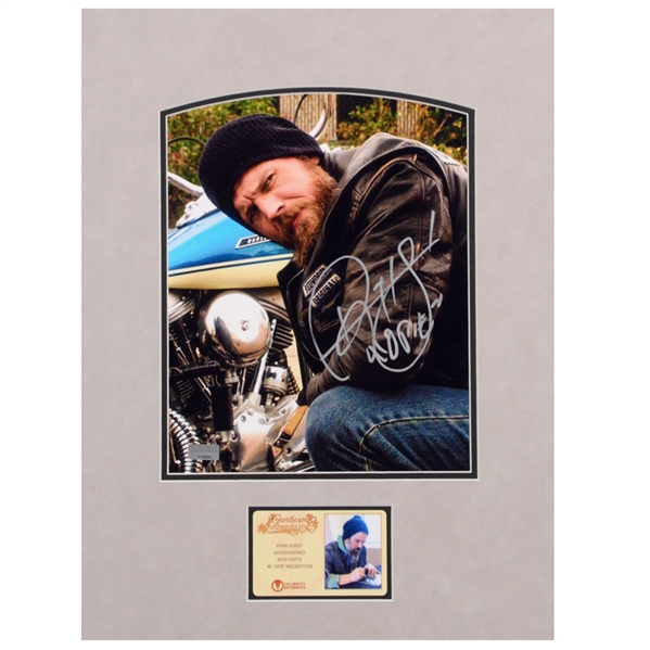 Ryan Hurst Autographed Sons of Anarchy Opie 8x10 Matted Photo