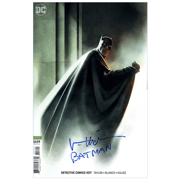 Val Kilmer Autographed Detective Comic 1017 With Batman Inscription