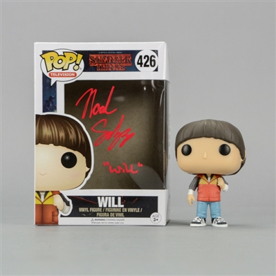 Noah Schnapp Autographed Stranger Things Will POP Vinyl Figure #426 with Will Inscription