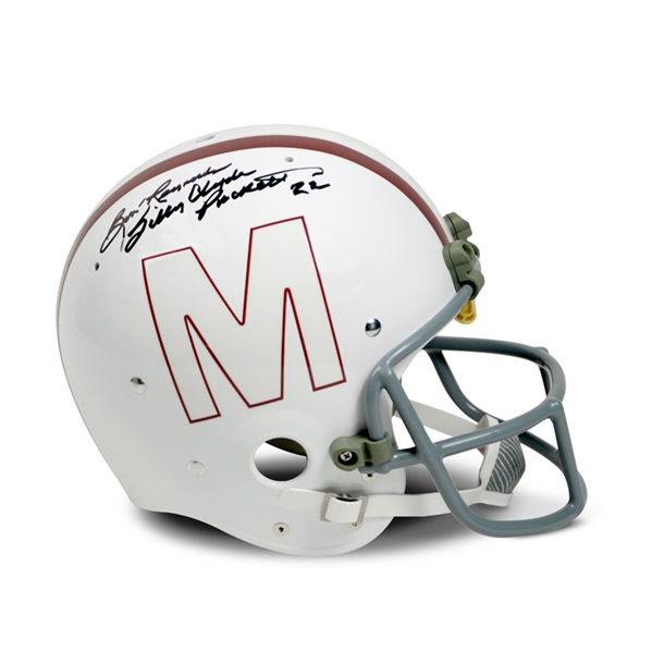 Burt Reynolds Autographed 1977 Semi-Tough Full Size Game Model Helmet
