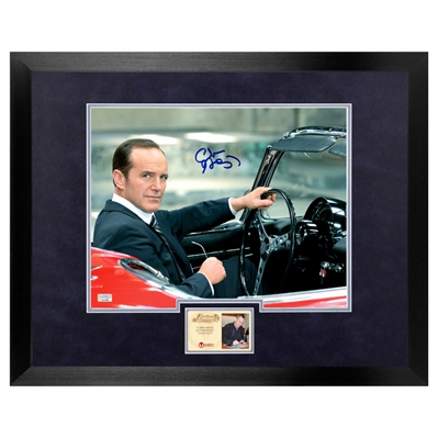 Clark Gregg Autographed Marvels Agents of S.H.I.E.L.D. Agent Coulson Lola 11x14 Framed Photo