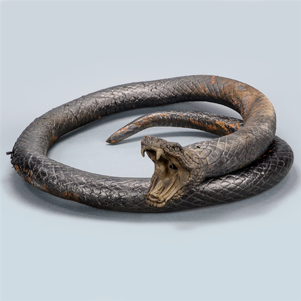 2019 Jumanji: The Next Level Screen Used Snake from Nick Jonas Scene with Signed Letter of Authenticity
