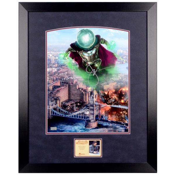 Jake Gyllenhaal Autographed Spider-Man: Far From Home Mysterio 11x14 Framed Photo