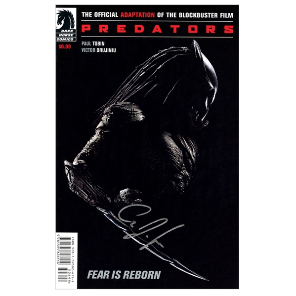 Cary Jones Autographed Predators Film Adaptation Comic