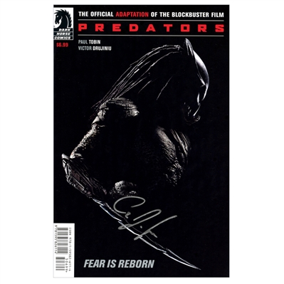 Cary Jones Autographed Predators Film Adaptation Comic