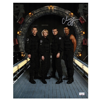 Christopher Judge Autographed Stargate SG-1 11x14 Group Photo