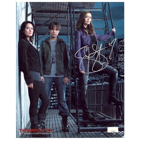 Summer Glau Autographed Terminator: The Sarah Connor Chronicles 8x10 Photo