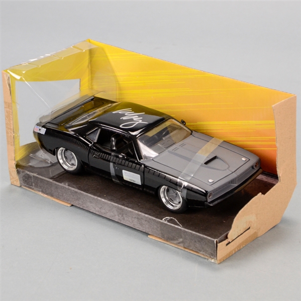 Michelle Rodriguez Autographed Fast & Furious Lettys Plymouth Barracuda 1:24 Scale Die-Cast Car